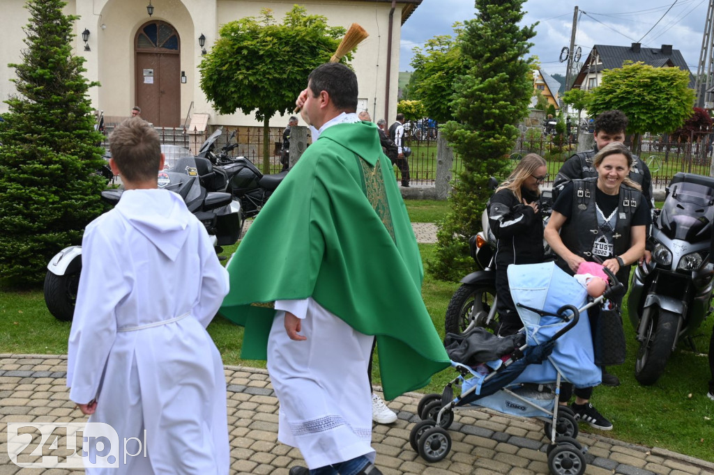 Motocykliści dojechali do Miętustwa