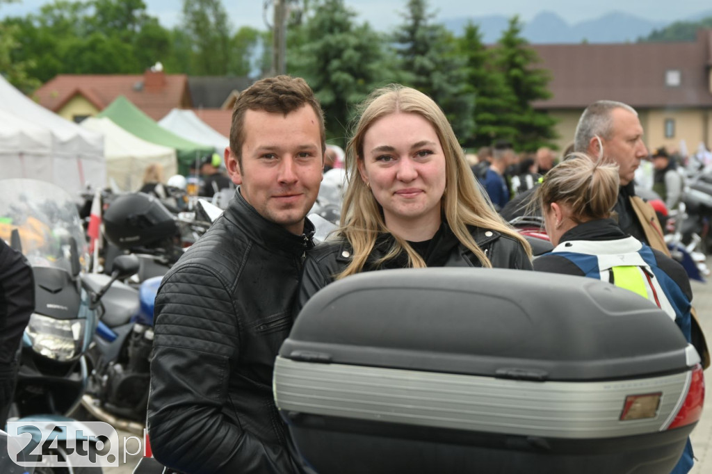 Motocykliści dojechali do Miętustwa