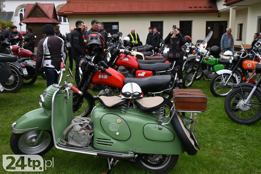 Motocykliści dojechali do Miętustwa