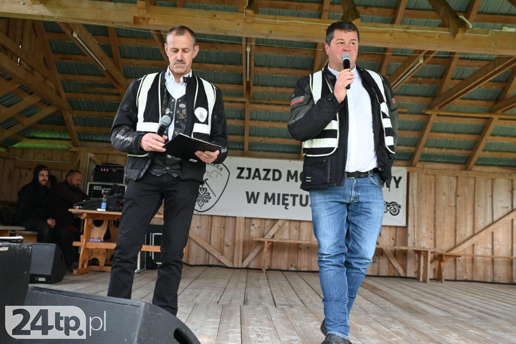 Motocykliści dojechali do Miętustwa