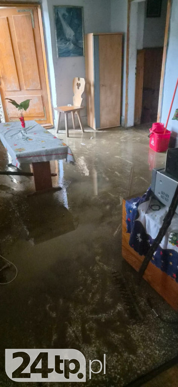 Oberwanie chmury w Białym Dunajcu