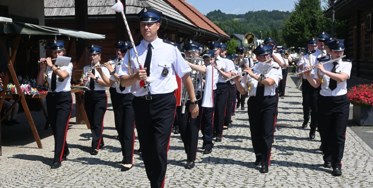 Strażacka orkiestra z Ochotnicy Dolnej najlepsza