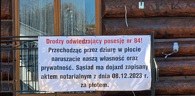 Drohojowscy, wicewójt Czorsztyna i dziura w płocie (WIDEO)