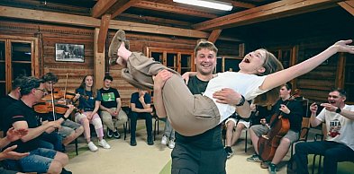 Zespół "Orawiacy" w Bazie Lubogoszcz