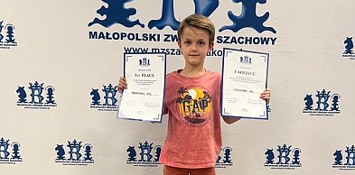 Szachy: Franciszek Hyc mistrzem Małopolski do lat 8