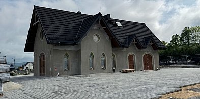 Nowa kaplica na cmentarzu na Zaborni w Rabce prawie gotowa