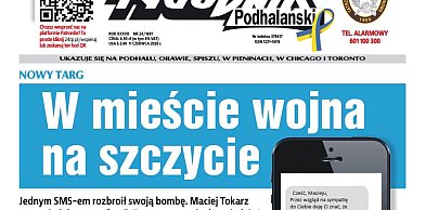 Nowy Targ: W mieście wojna na szczycie