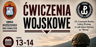 Ćwiczenia wojskowe w gminie Krościenko