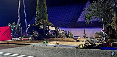 Nocny wypadek na Olczy. Kierowca był pijany