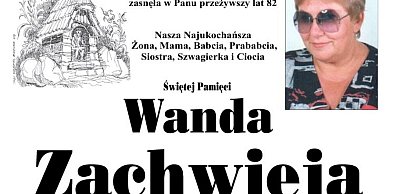 Zmarła Wanda Zachwieja, wieloletnia dyrektorka SP nr 6 w Zakopanem