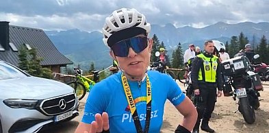 Maja Włoszczowska na mecie L`etape Poland by Tour de France (WIDEO)