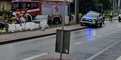 Strażacy nadal usuwają skutki oberwania chmury w Białym Dunajcu (WIDEO)