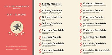 Jubileuszowe XXV Tatrzańskie Wici. Przed nami wielkie święto kultury góralskiej
