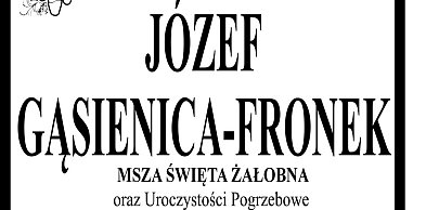 Józef Gąsienica Fronek