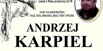 Zmarł Andrzej Karpiel. Wieloletni członek Cechu Rzemiosł Różnych