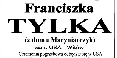 Franciszka Tylka