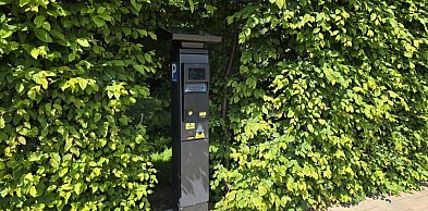 Jest nowy parkometr na Alejach 3 Maja. Trochę w ukryciu