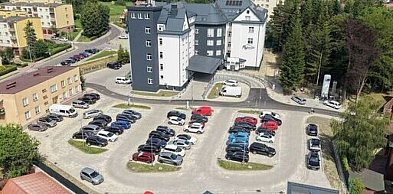 Płatny parking przy rabczańskim szpitalu