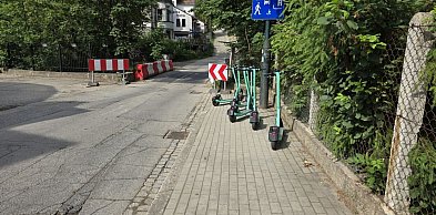 Hulajnóg nie porzucamy w ten sposób