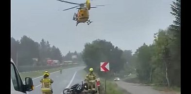 Małżeństwo z Zakopanego uległo poważnemu wypadkowi na zakopiance