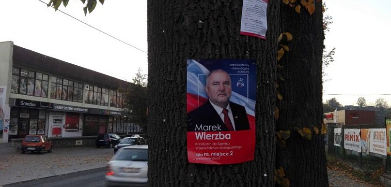 Powiesili Wierzbę za poślednie ziobro
