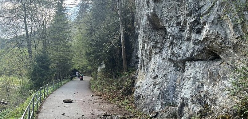 Utrudnienia na pienińskich szlakach