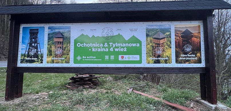 Tablice turystyczne jak nowe