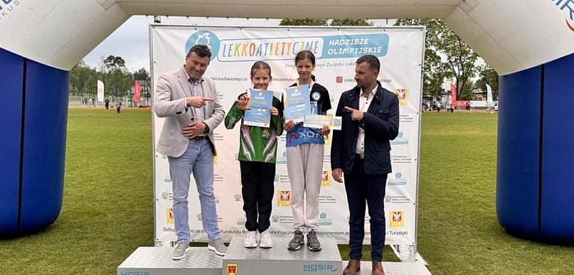 Julia Kucek w finale "Lekkoatletycznych Nadziei Olimpijskich"