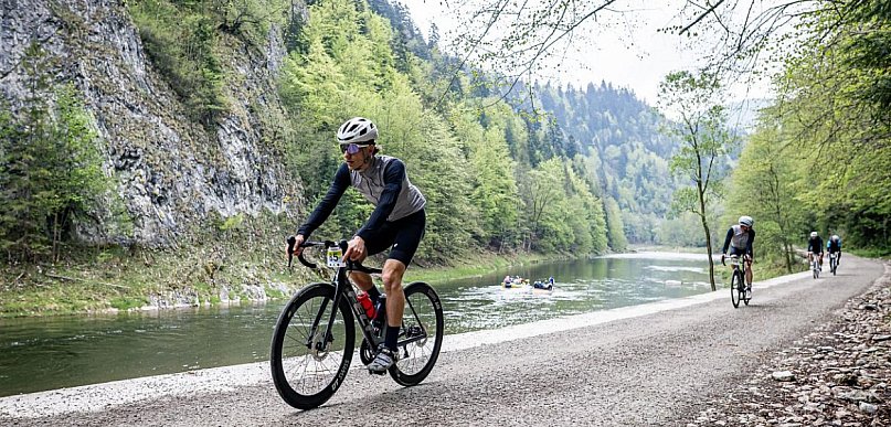 Ponad 300 rowerzystów na trasach Rajdu Doliną Dunajca