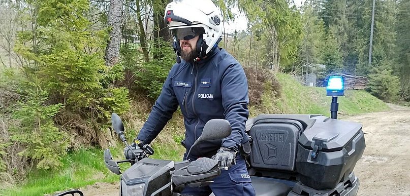 Policja kontrolowała quady w powiecie tatrzańskim