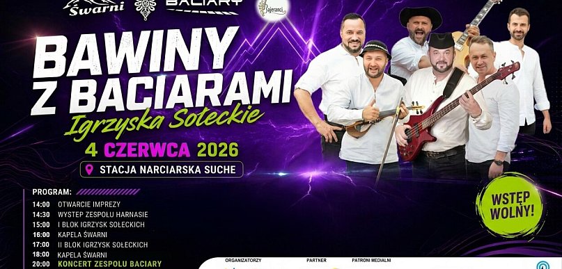 Igrzyska Sołeckie i Bawiny z Baciarami: Bawimy się i pomagamy Jakubowi