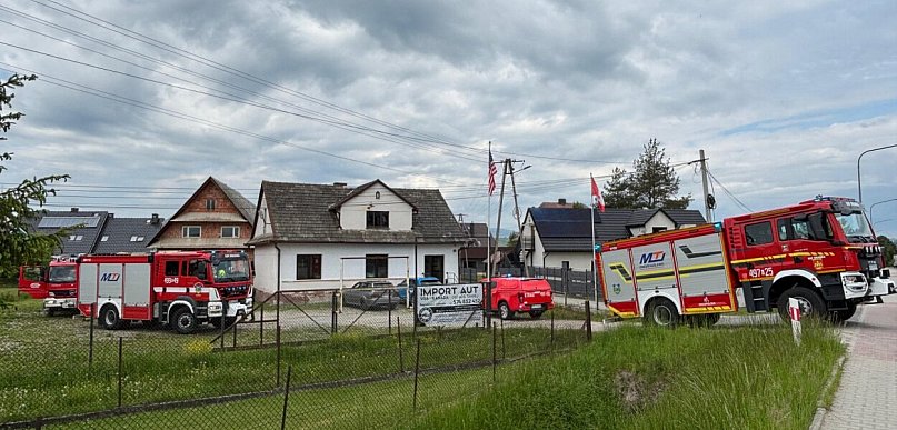 Fałszywy alarm pożarowy w Jabłonce