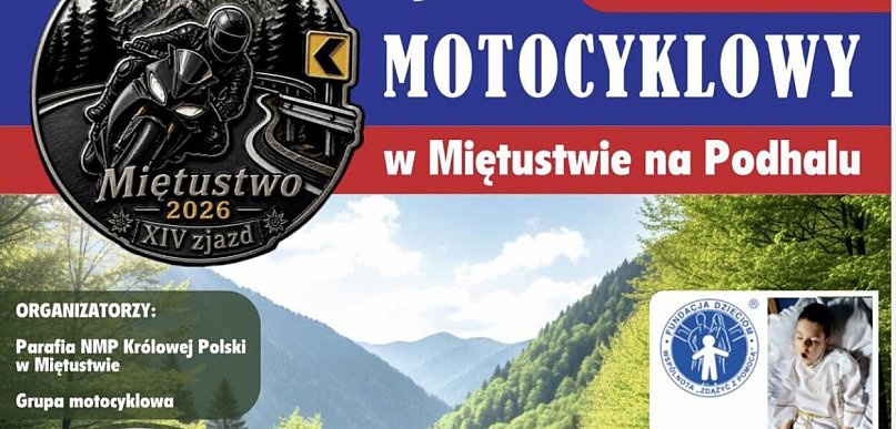 Motocykliści z całej Polski jadą do Miętustwa