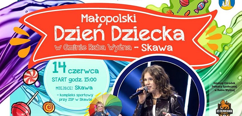 Moc atrakcji dla najmłodszych. Małopolski Dzień Dziecka w Gminie Raba Wyżna