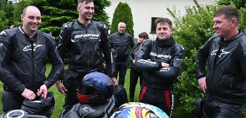Motocykliści dojechali do Miętustwa (ZDJĘCIA)